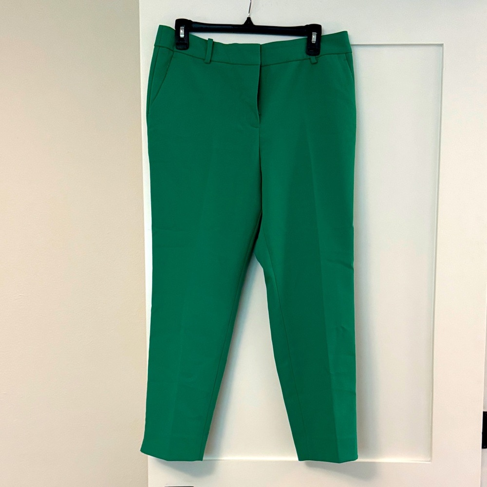 Talbots Hampshire ankle pants, Kelly Green size 10 petite